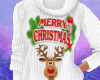 Christmas White Sweater
