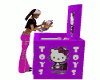 toy box kitty purple