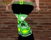 green skull flares