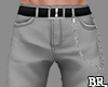 Jeans + Chain Gray