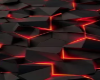 Geometric Red Black Rug Geometric Red Black Rug