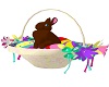 Easter Basket w/Bunny