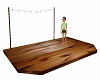 Wooden Boat Dock Stage