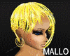 YELLOW Hair Mallo