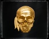 Gold Pirate Skull BP