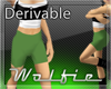 Deriveable Female shorts