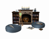 Cozy Reading w/fireplace
