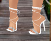 WHITE PARTY HEELS