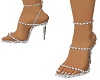 caro silver heels