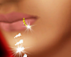 PZ::gold lip ring