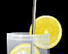 ! Lemon Ice Water Glass