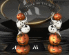 animated halloween door