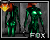 [FX] Green Latex Catsuit