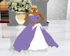 lavender/white wedding