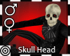 *m Skull head M & F