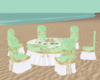 Mint Green Guest Table