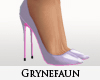 Mauve pink sole heels 2