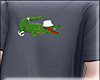 T-Shirt Grey O Crocodile