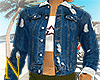 jaqueta Jeans+top Plante