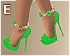 long lace mini heels 6