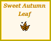Sweet Autumn Leaf~Brown