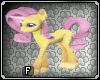 Rare Butterfly Pony Unicorn Yellow Pink Miscoloration 