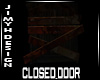 Jm U.F Closed Door
