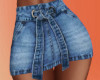 Blue Jean Mini Skirt