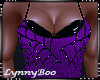 *Purple Web Dress