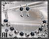 Jewel Set MidnightSilver