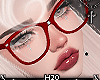 Elegant Glasses Red