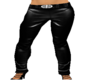 {Rc} Black Leather Pants