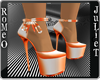 (R&J)OrangePlatformShoes