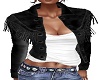 BLACK FRINGED JACKET