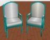 Teal Twin Chair