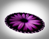 Purple Floral Rug