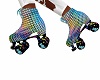 Holographic Roller Boots