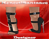 HS-Black Anette Heels SH