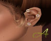[A♥] Gold Emi Earrings