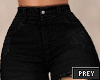 Ripped Black Denim -SA