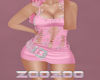 Z Pin up pink dress