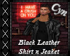 Black Leather n Shirt