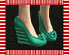 Green swet shoes