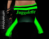 Green Juggalette Pants