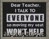 Kids Dear Teacher Tee