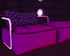 Purple weed couch