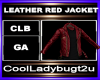 LEATHER RED JACKET