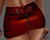 Z: RLL Red Leather Skirt