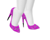 Pink Bandana Heels