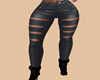 Grey Leather Pants
